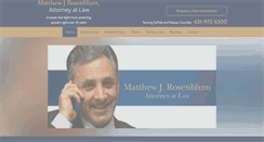 Desktop Screenshot of matthewrosenblum.com
